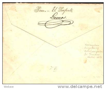 Col040b KOLUMBIEN - / Bürgerkrieg Lokalausgabe 17. Feb. 1901 Tumaco  -Ecuador (Brief, Cover, Lettre) - Kolumbien