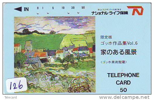 VINCENT VAN GOGH *  Telecarte Japan (126) Painting - Peinture - Mahlerei - Schilderij - Art - Malerei