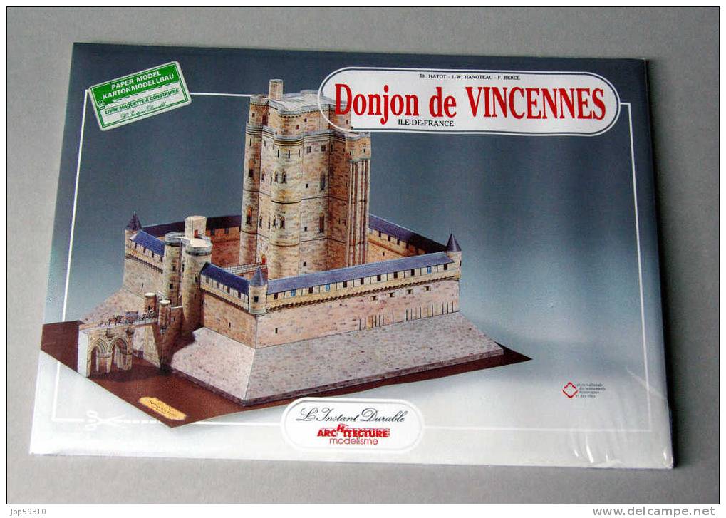 Livre Maquette à Découper : Donjon De Vincennes * - Autres & Non Classés