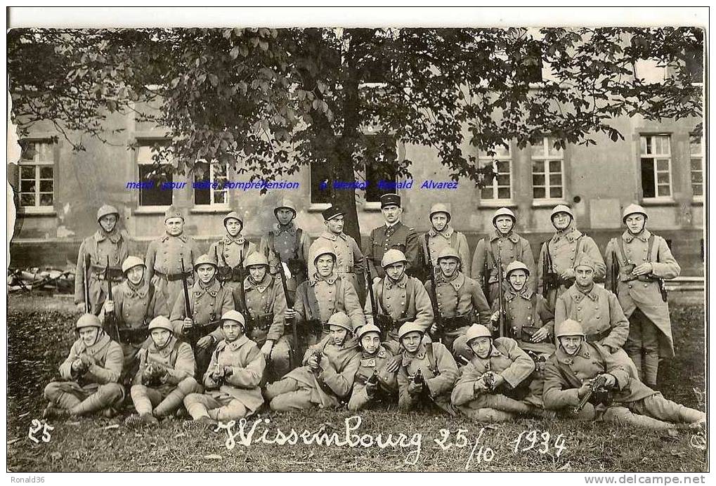 Cp 67 WISSEMBOURG Caserne Hoche ( à Confirmer ) 23 Rég D'infanterie , Groupe De Combat Armé (militaires) - Wissembourg