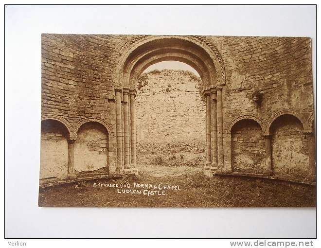 UK -  Shropshire - Norman Chapel -  Ludlow Castle  VF  D51686 - Shropshire