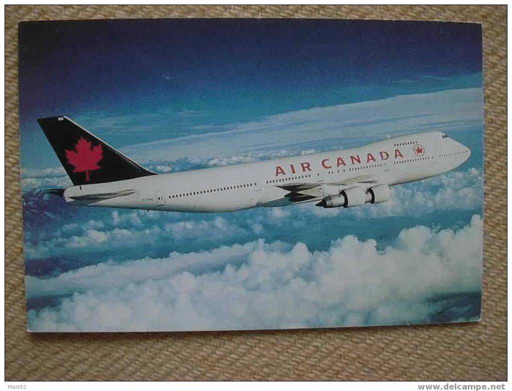 BOEING 747  AIR CANADA - 1946-....: Ere Moderne