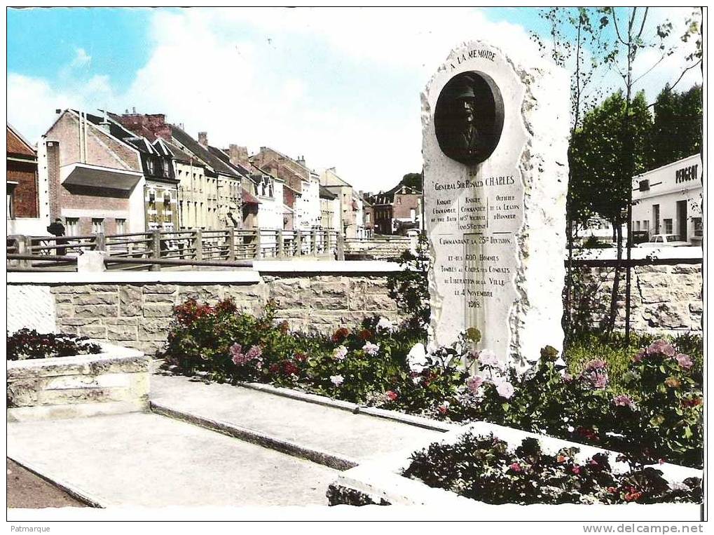 59 -SOUVENIR DE  LANDRECIES  - MONUMENT DU GENERAL CHARLES - Landrecies