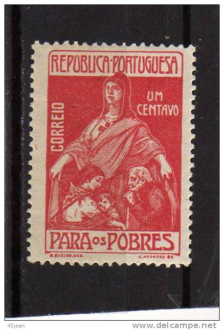 Portugal: 1915 Y&T N°226  N , Légère Trace De Charnière, Au Profit Des Pauvres - Neufs