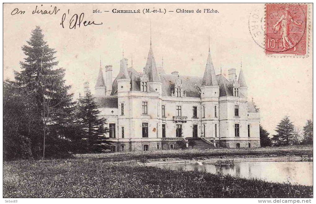 CHEMILLE CHATEAU DE L'ECHO - Chemille