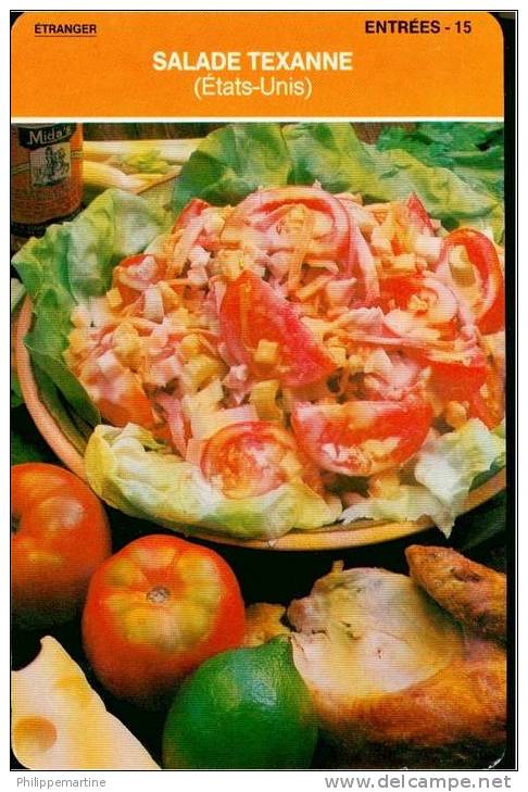 Etats Unis : Salade Texanne - Recetas De Cocina