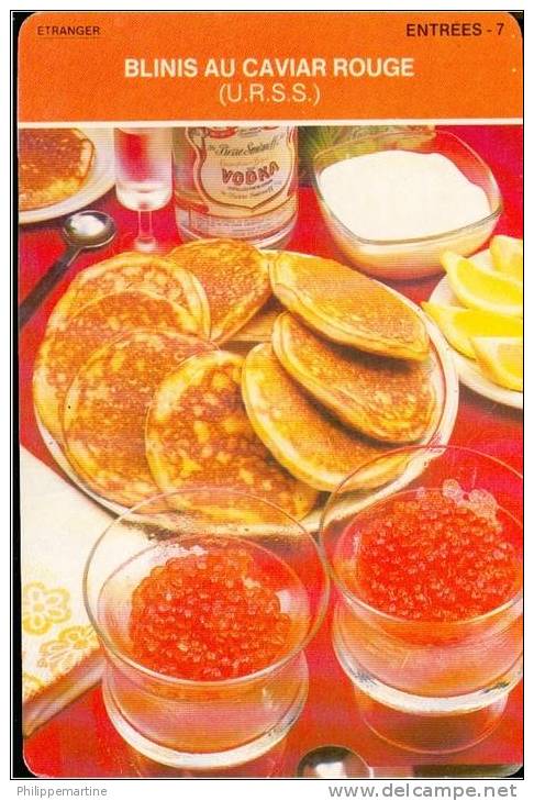 U.R.S.S. : Blinis Au Caviar Rouge - Recepten