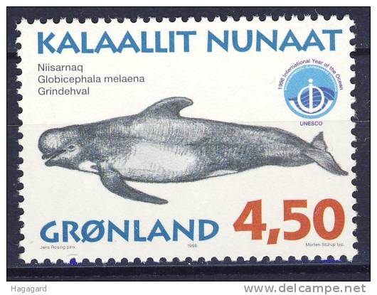 ##1998. Greenland. Whales (3). Michel 318y. MNH(**) - Unused Stamps