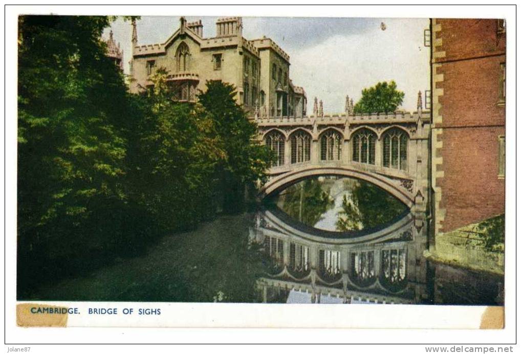 CPM     CAMBRIDGE       BRIDGE OF SIGHS - Cambridge
