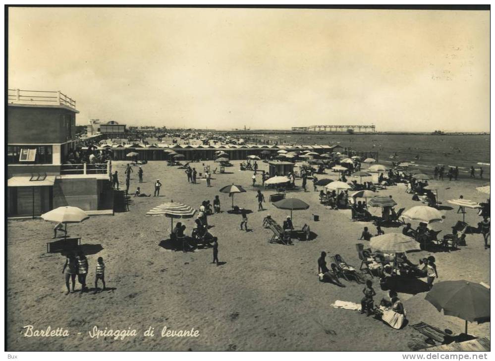 BARLETTA SPIAGGIA  BARI  NO VG PERFETTA - Barletta