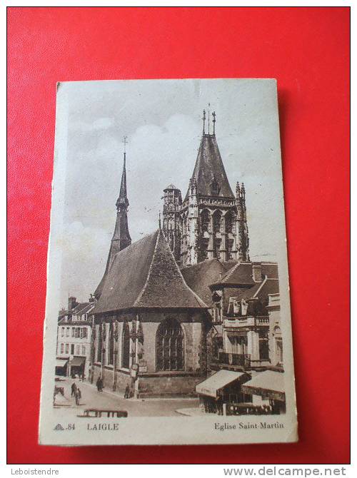 CPA OU CPSM  (61-ORNE) L´AIGLE-EGLISE ST-MARTIN- - L'Aigle