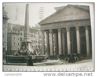 ROMA PANTHEON AUTO CAR VB1932   BW262302 - Pantheon