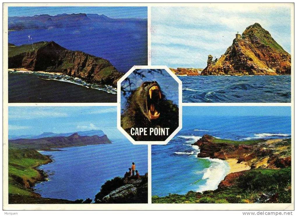 2209. Postal South Africa.  Cape Town  1984  A España - Briefe U. Dokumente