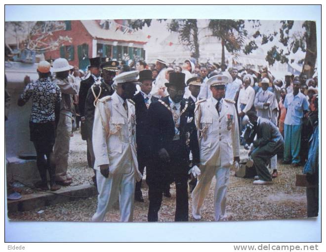 Monrovia Liberia President William V.S. Tubman January 1952 - Liberia