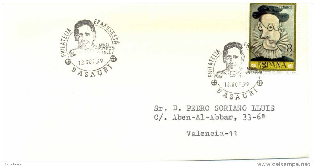 Basauri Philatelia Erakusketa 1979 Obliteration Vasco - Maschinenstempel (EMA)