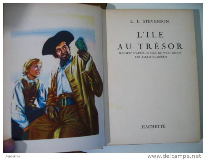 Hachette R. L. STEVENSON L'île Au Trésor  (1958) - Hachette