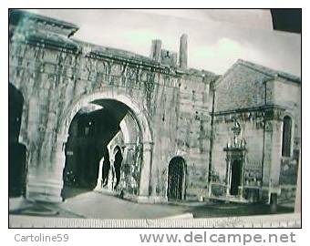 FANO SCORCIO  ARCO AUGUSTO E CHIESA S MICHELE  VB1962 BW26348 - Fano