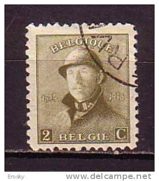 K5468 - BELGIE BELGIQUE Yv N°166 - 1919-1920  Re Con Casco