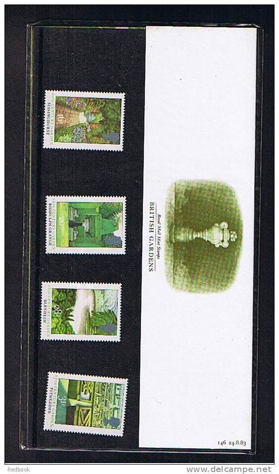 1983 GB Presentation Pack - British Gardens - MNH Stamps - Ref 383 - Presentation Packs