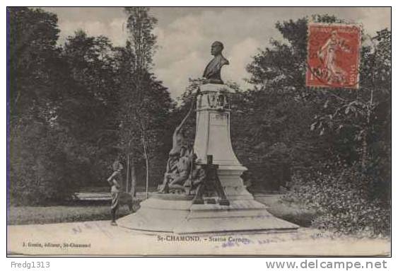 Saint Chamond - Statue Carnot - Saint Chamond