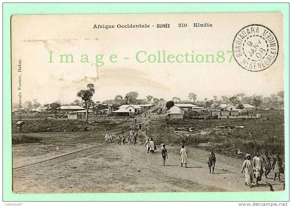 COLLECTION FORTIER 210 - AFRIQUE OCCIDENTALE - GUINEE - KINDIA - Guinée