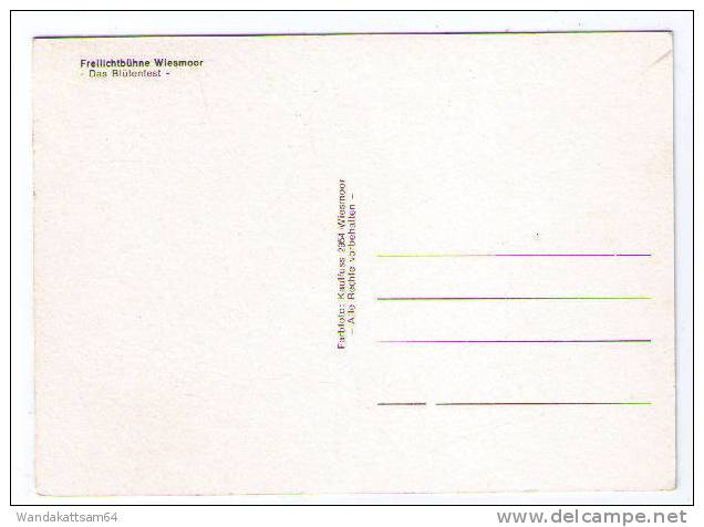 AK Freilichtbühne Wiesmoor - Das Blütenfest - - Wiesmoor