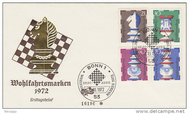 Germany-1972 Chess Championship FDC - Other & Unclassified