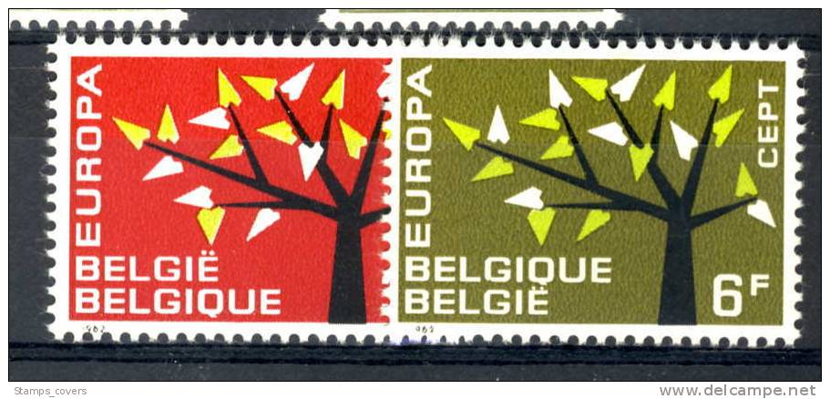 BELGIUM MNH** COB 1222/23 EUROPA - Ongebruikt