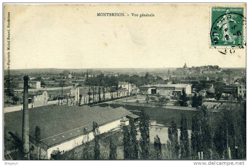 42 - CPA Montbrison - Vue Générale - Montbrison