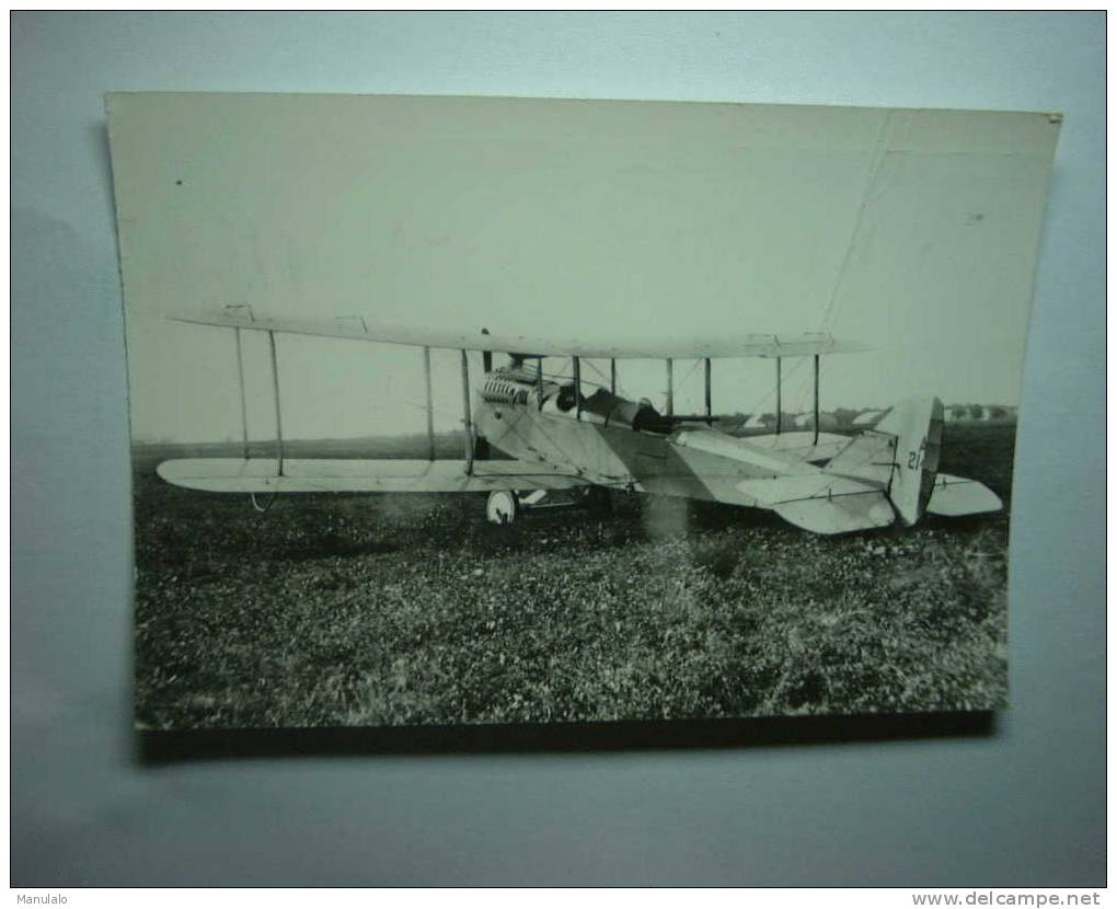 Avion - Grande-bretagne 1917-1918 - Biplan De Bombardement De Havilland - 1914-1918: 1st War