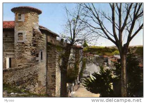 38 ROUSSILLON La Tour Du Chateau Construit Au XVI°s Par Le Cardinal De Tournon - Roussillon