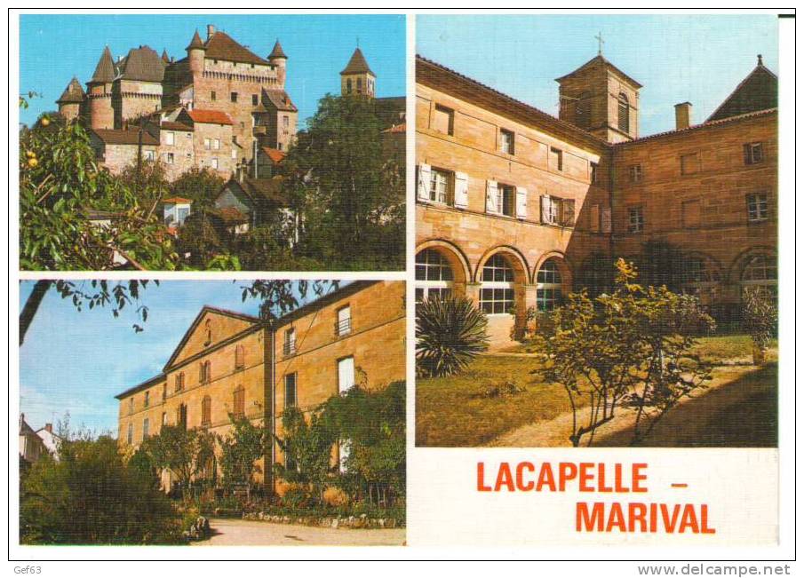 Lacapelle-Marival - Le Château, La Miséricorde Et Maison Familiale Du Moutier Notre-Dame (1993) - Lacapelle Marival