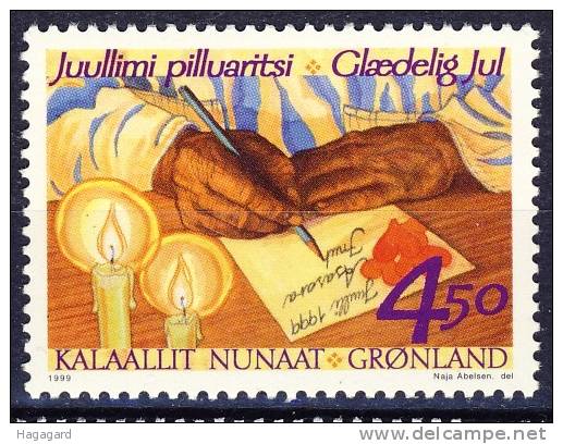 #1999. Greenland. Christmas. Michel 344. MNH(**) - Unused Stamps