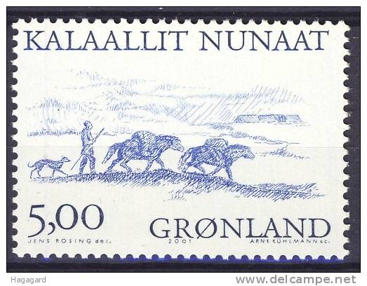 #2000. Greenland. Arctic Vikings (3). Michel 363. MNH(**) - Unused Stamps