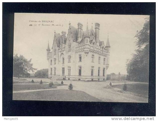 Chateau De Brignac Seiches édit.E.G.   Belle Carte - Seiches Sur Le Loir