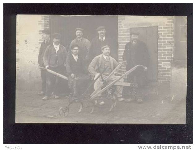 Carte Photo Ferme La Forge ?animée Seiches ?  La Marque De L´instrument Est "violeto"   Belle Carte - Seiches Sur Le Loir