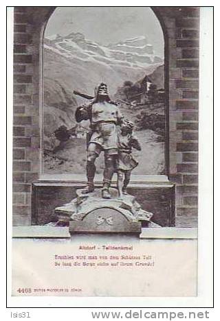 Suisse - RF5626 - Uri - Altdorf - Telldenkmal - Bon état Général - Altdorf