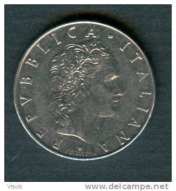 Monnaie, Italie : 50 Lires (1977) - 50 Liras