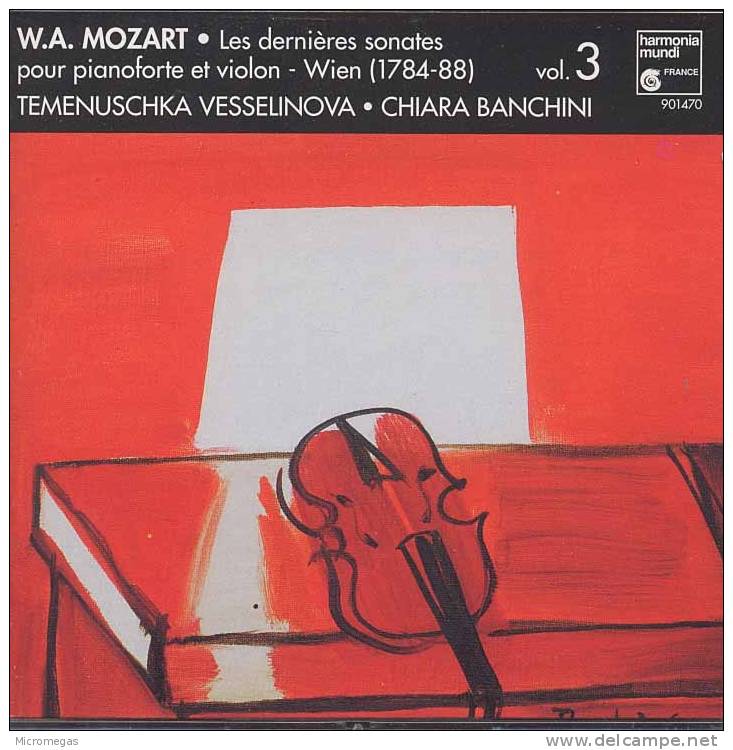 Mozart : Sonates Pour Pianoforte & Violon, Vesselinova, Banchini - Klassik