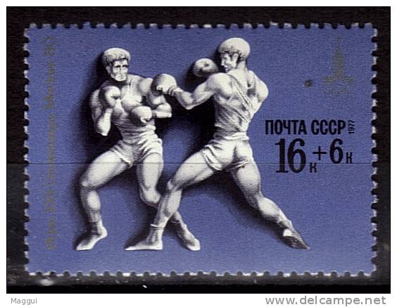 URSS  N°  4384 * *  JO 1980  Boxe - Boxe