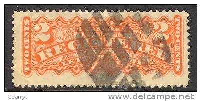 Canada Unitrade # F1 Used Registration Stamp Cork Cancel.............(D25) - Recommandés