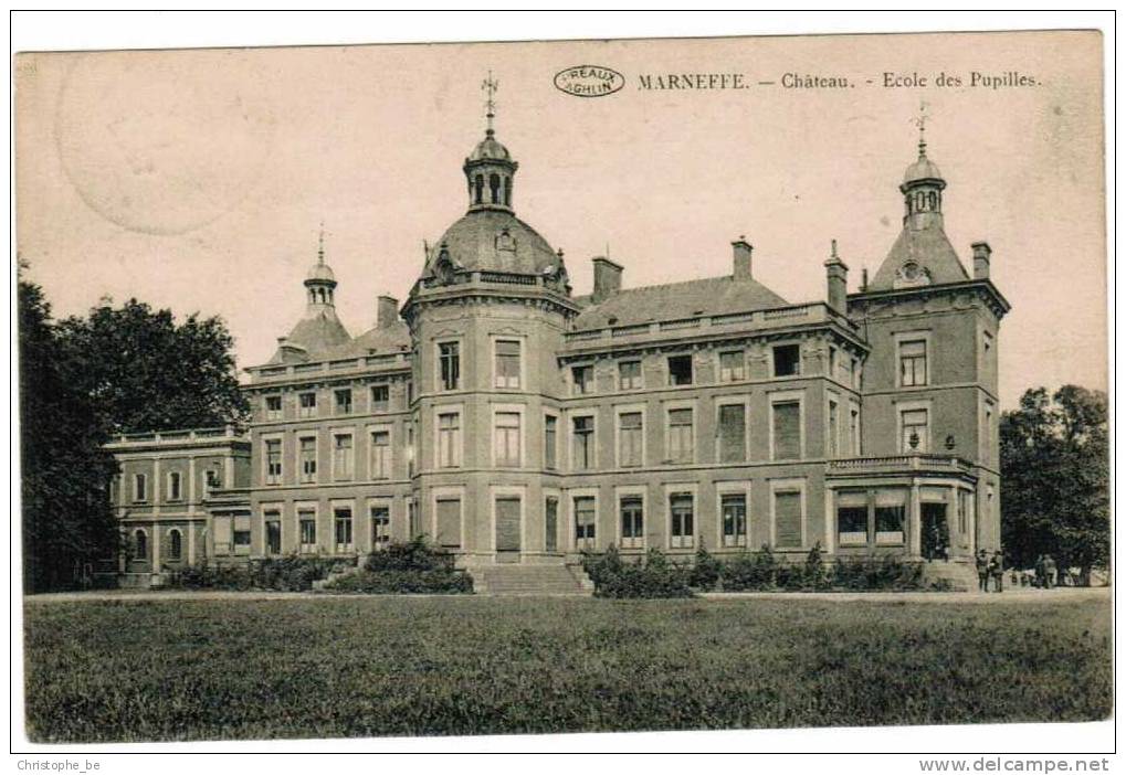 CPA Marneffe Chateau Ecole Des Pupilles  (pk484) - Burdinne