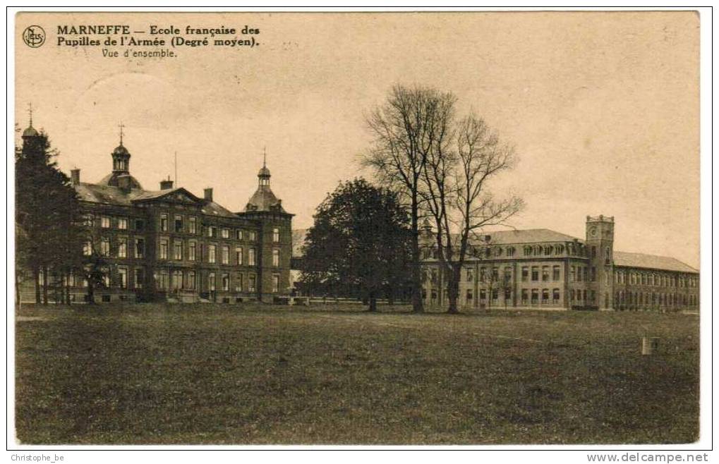 CPA Marneffe Chateau Ecole Française Des Pupilles De L´Armée (pk487) - Burdinne