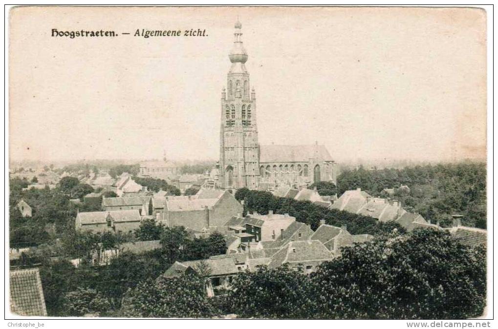 Oude Postkaart Hoogstraten Algemeen Zicht (pk489) - Hoogstraten