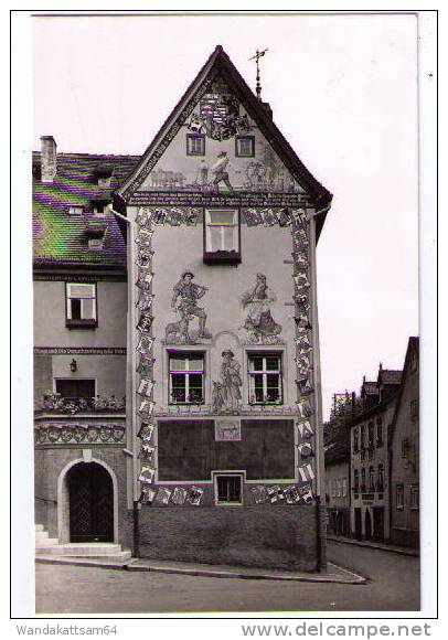 AK Ziegenrück A. D. Saale Giebel Des Historischen Rathauses PHOTO HANDABZUG - Ziegenrück