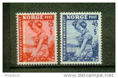 NORVEGE N° 320 & 321 * - Unused Stamps