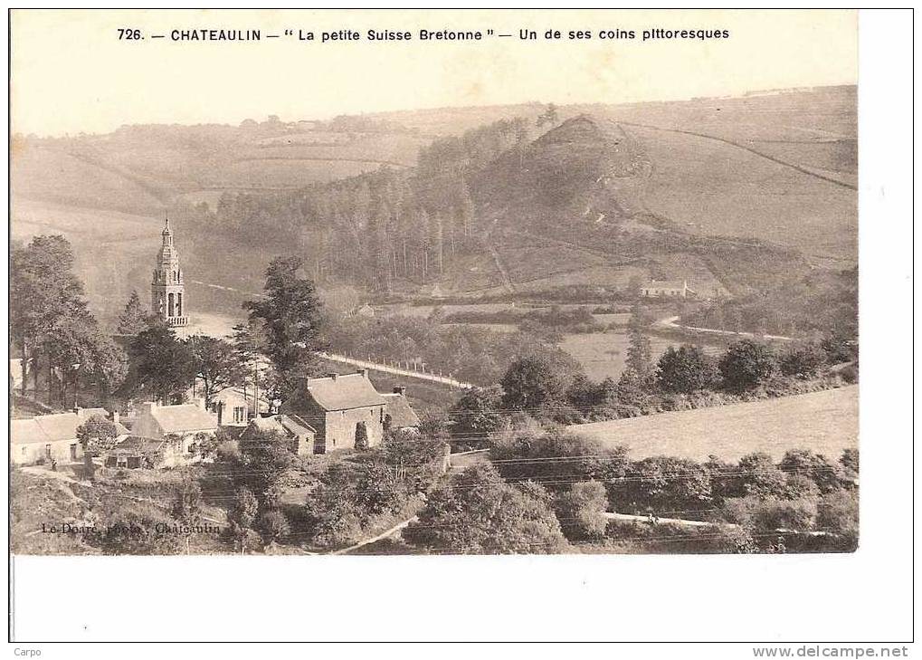 CHATEAULIN. - "La Petite Suisse Bretonne" - Un De Ses Coins Pittoresques. - Châteaulin