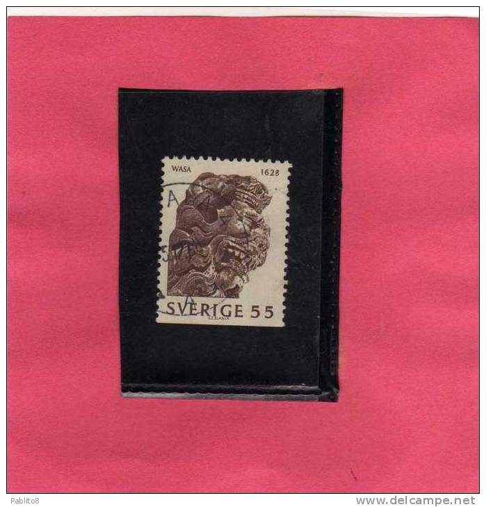SWEDEN - SVERIGE - SVEZIA - SUEDE 1969 WARSHIP WASA USED - Gebruikt
