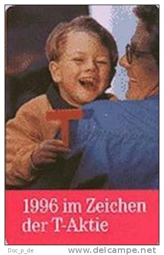 Germany - P 19/96 - T-Aktie 10 - Vater Und Sohn - P & PD-Series: Schalterkarten Der Dt. Telekom