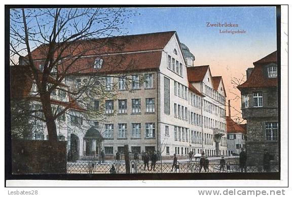 CPA -ZWEIBRÜCKEN.-Ludwigschule--Mai 288 - Zweibrücken